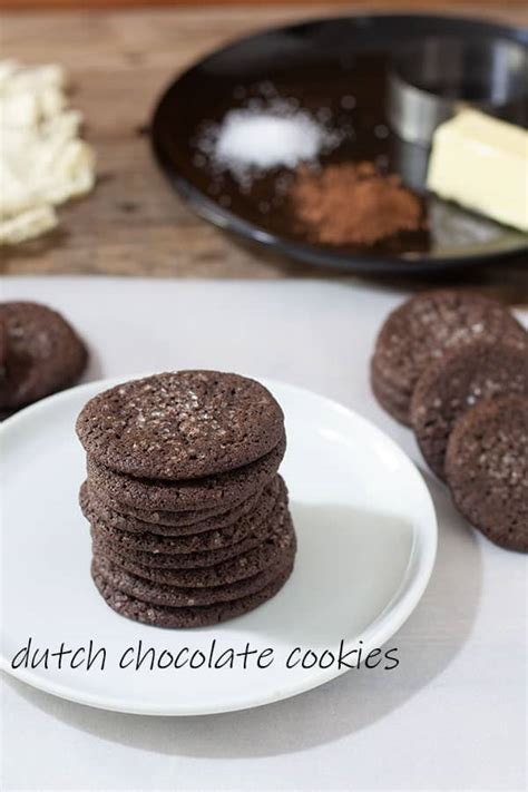 Dutch Chocolate Cookies - Binky's Culinary Carnival