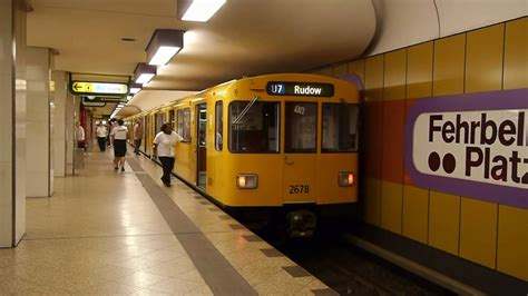 U-Bahn Berlin Bahnhof Fehrbelliner Platz U7 [1080p] - YouTube