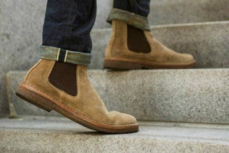 Tan Suede Chelsea Boots Mens - Online Boots