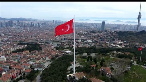 Istanbul’s Çamlıca Hill gets tallest flag pole on Sovereignty Day ...