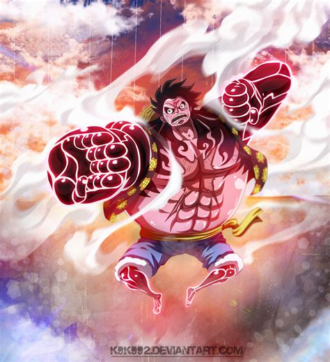 One Piece - Luffy Gear Fourth by k9k992 on DeviantArt