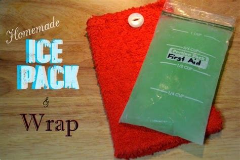 Homemade Reusable Ice Pack & Wrap | Fluster Buster | Homemade ice pack, Reusable ice packs, Diy ...