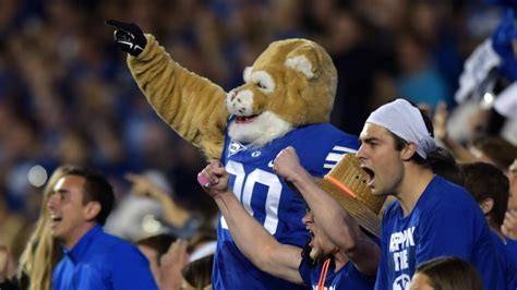 BYU Mascot Cosmo Appears In 'Heisman House' TV Commercial