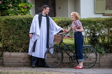 Actress Charlotte Ritchie Filming Itv Drama Editorial Stock Photo ...