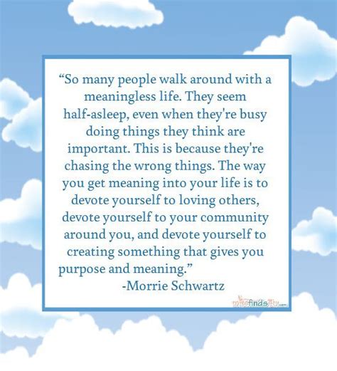 Morrie Schwartz Quotes. QuotesGram