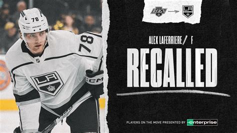 Kings Recall Forward Alex Laferriere from Ontario Reign | Los Angeles Kings