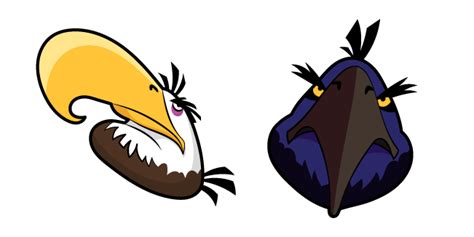 Angry Birds Mighty Eagle and Space Eagle Curseur – Custom Cursor