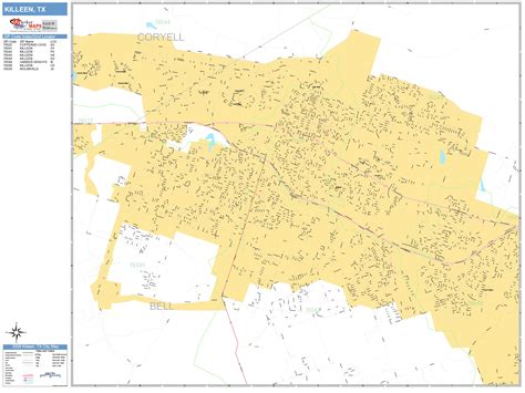 City Of Killeen Zip Code Map