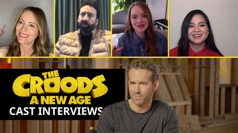 'The Croods' Cast Interviews - YouTube