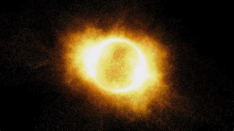 Abstract Particles Sun Solar Flare Particles Ray Light Space Photo Background And Picture For ...