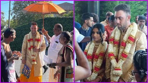 Cricket News | Glen Maxwell, Vini Raman Wedding With Indian Rituals in Chennai | 🏏 LatestLY