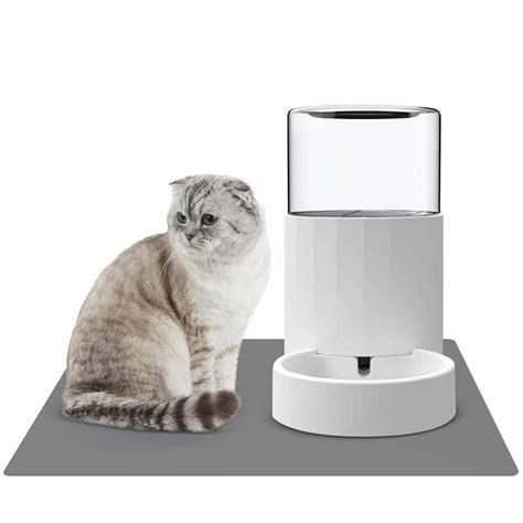 Cat Water Dispenser 3L,Automatic Gravity Pet Water Dispenser,Durable ...