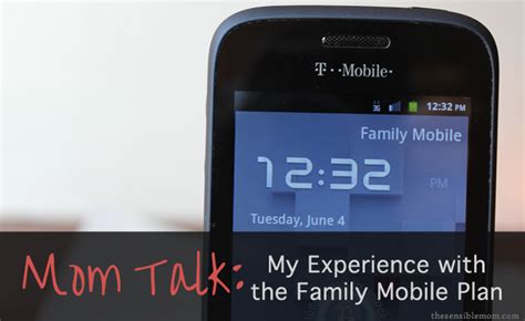 Mom Talk: Update on the Family Mobile Plan (search for best wireless.