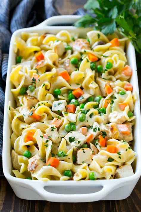 Chicken Noodle Casserole - Dinner at the Zoo