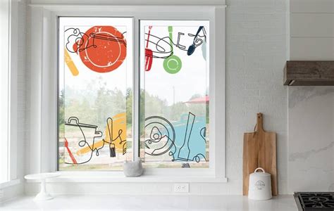 Home Window Decals - Square Signs