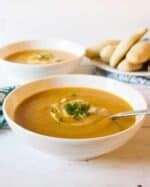 Butternut Squash Soup - Beyond The Chicken Coop