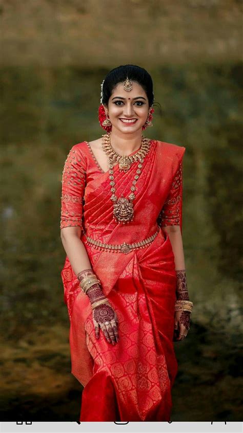 Pin by Ragu on Indian bride | Wedding saree blouse designs, Bridal sarees south indian, Bridal ...