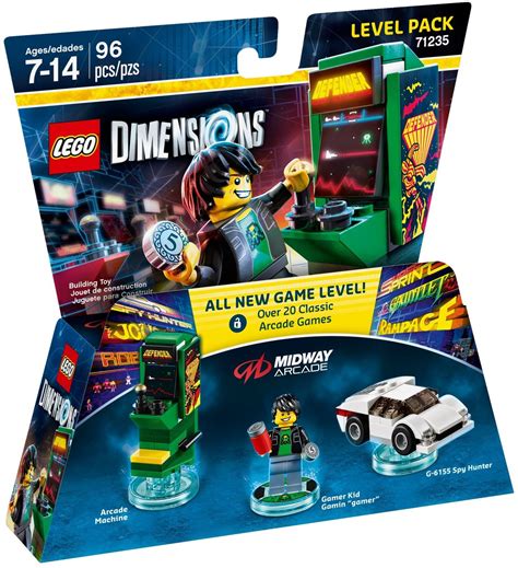 71235 Midway Arcade Level Pack | Lego dimensions, Midway arcade, Lego ...