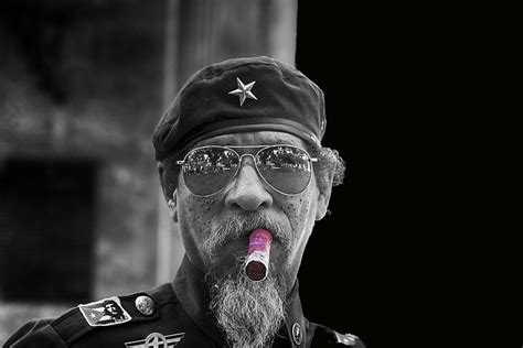 selective, color photography, tobacco, havana, cigar, black and white ...