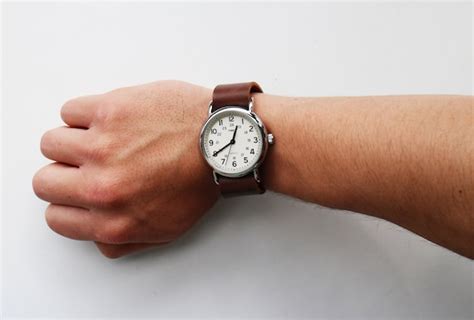 Leather Timex Weekender Watch Strap - Etsy