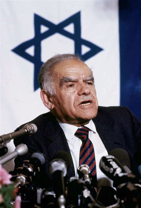 Former Israeli PM Yitzhak Shamir, 96