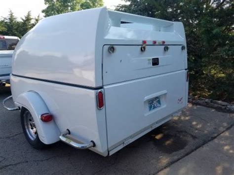 MOTORCYCLE TRAILER FIBERGLASS ENCLOSED - $4300 | Motorcycle Trailer