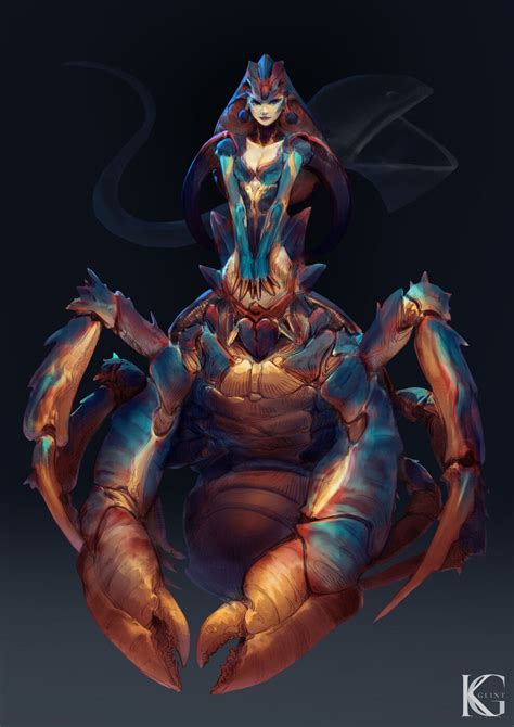 Coconut Crab Girl, Kevin Glint on ArtStation at https://www.artstation ...