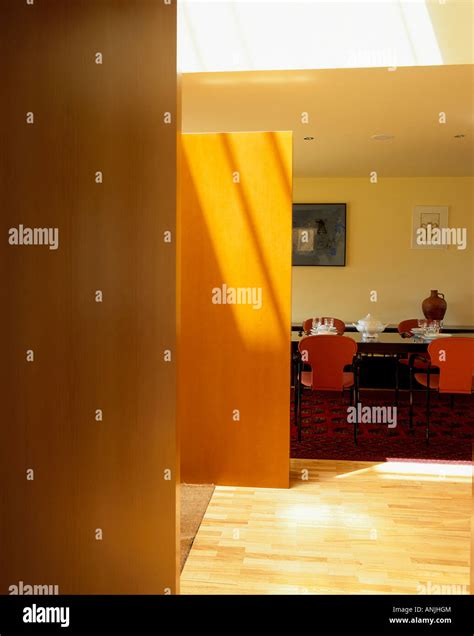 View of an elegant dining room Stock Photo - Alamy
