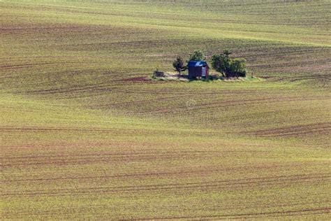 South Moravian Fields, Czech Republic Fields, Moravian Hills Stock ...