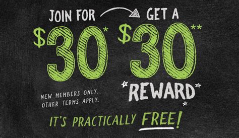 Free BJ's Membership: Pay $30 for One Year, Get $30 Cash Award