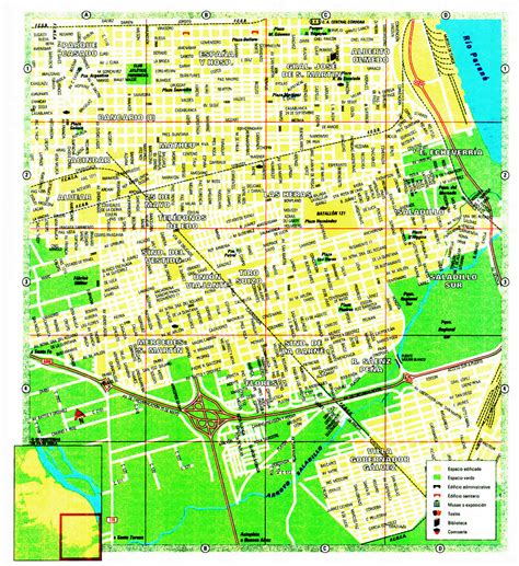 Mapas de Rosário – Argentina - MapasBlog