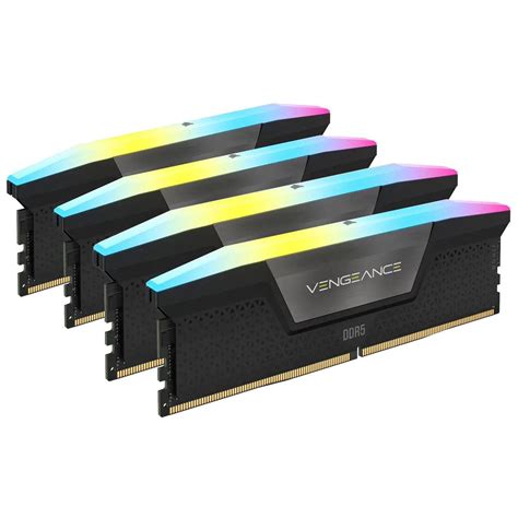 64GB Corsair Vengeance RGB DDR5-6400 DIMM CL32 Quad Kit - DDR5-6400 ...