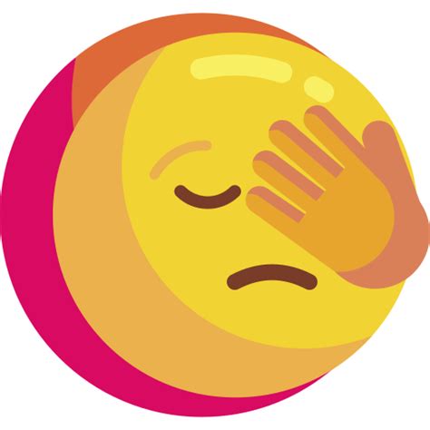 Facepalm Detailed Flat Circular Flat icon