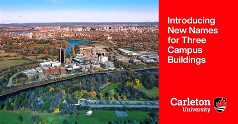 Carleton University on LinkedIn: New Names for Three Campus Buildings