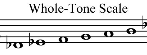 Music Theory: The Whole-Tone Scale