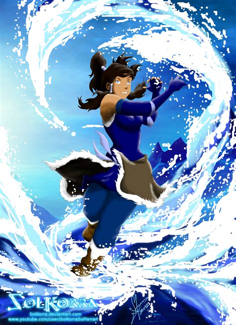 Korra: Waterbending in The Sea by SolKorra on deviantART | Korra, Korra avatar, Avatar