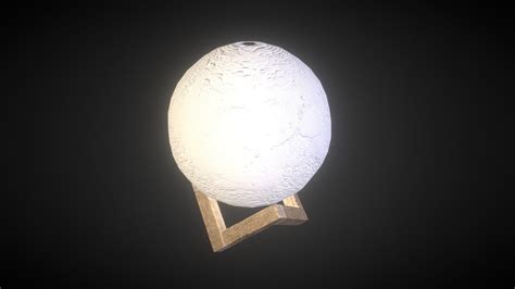 Moon Lamp - Download Free 3D model by Kylie Stockberger (@ZeldaLilly) [584b8b6] - Sketchfab