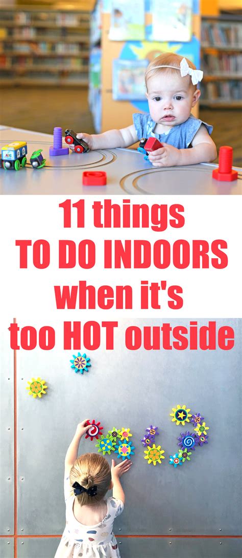 11 Fun Things to Do Indoors When It's Hot Outside - Everyday Reading