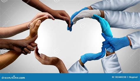 Community Health Care Workers Stock Illustration - Illustration of ...