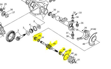 Ventures Truck Parts Ford F250 F350 Superduty 2005-2015 Front Axle Seal ...