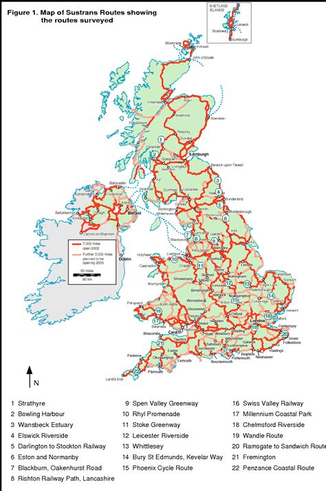 National Cycle Network Map - Alabama Map