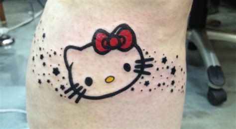 Hello Kitty Emo, Hello Kitty Tattoos, Kitty Kitty, Arm Tattoo, Body Art Tattoos, Tatoos, Perler ...