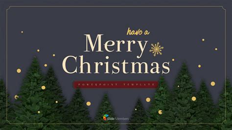 Merry Christmas PowerPoint Templates for Presentation