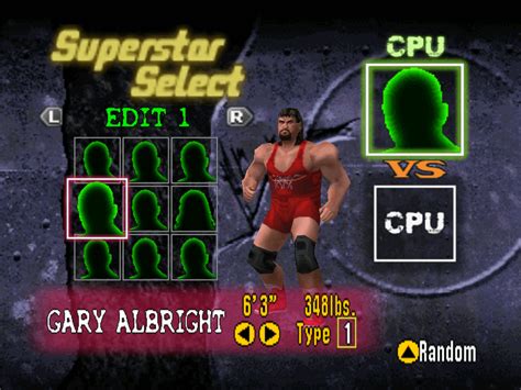 GARY ALBRIGHT-UUUHHHHHHH! : r/N64WrestlingGames