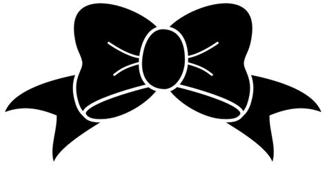 Black Bow Clip Art at Clker.com - vector clip art online, royalty free ...