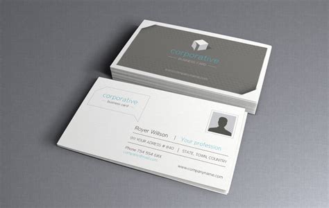 Free Corporate Business Card 2 by Pixeden on DeviantArt