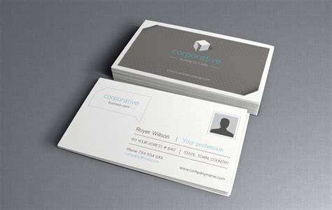 Free Corporate Business Card 2 by Pixeden on DeviantArt