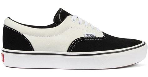 Vans Ua Comfy Cush Era Suede / Canvas Black for Men - Lyst