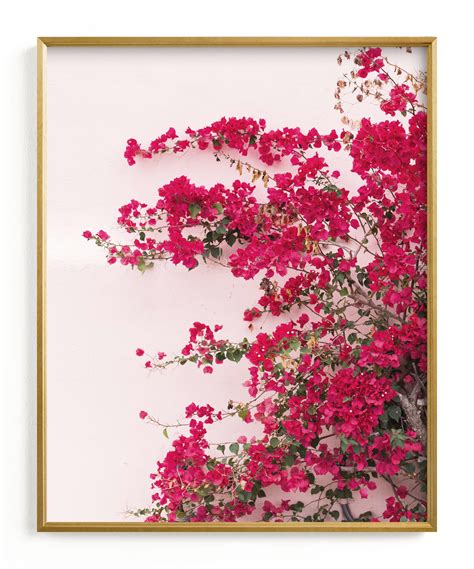 Bright Bougainvillea Wall Art Prints by The One With Wanderlust | Minted