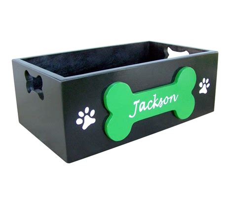 Personalized Dog Toy Storage Box by ThePlatinumPooch on Etsy, $55.00 #wholesaledogtoys | Dog toy ...